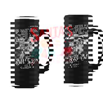 Santa's Favorite Felon 2024 Christmas Trump 2024 Xmas Coffee Mug - Thegiftio UK