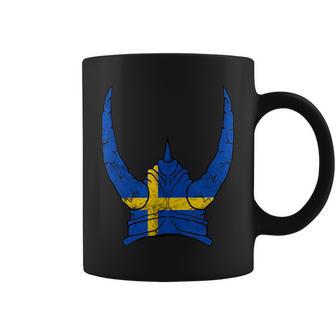 Schweden Wikinger Helm Schwedischer Nordmann Stolz Sköl Tassen - Geschenkecke