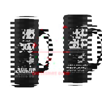 Science Makes Christmas Glow Science Teacher Scientist Graphic Print Coffee Mug - Monsterry