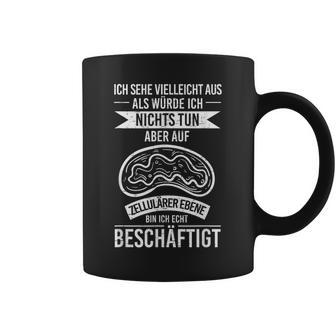 Sehe Aus Nicht Tun Zellulär Busy Biologist Tassen - Geschenkecke