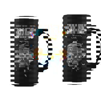 Songkran Festival Water In Thailand Funny & Tuk Tuk Graphic Print Coffee Mug - Monsterry