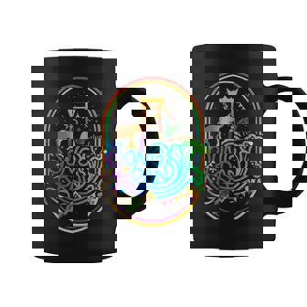 Songkran Thailand Souvenir Water Games Vacation Palms Beach Premium Graphic Print Coffee Mug - Monsterry