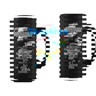 Songkran Thailand Thai Water Festival & Tuk Tuk Graphic Print Coffee Mug - Monsterry