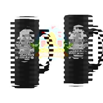 Songkran Thailand Water Games Vacation Palms Beach Souvenir Tank Top Graphic Print Coffee Mug - Monsterry