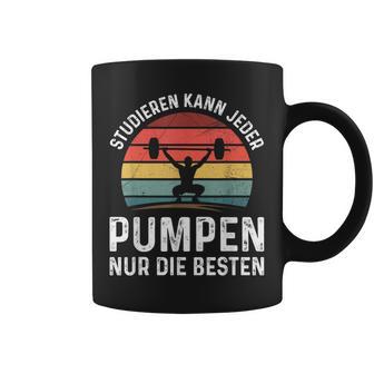 Studier Kann Jeder Pump Gym Workout Gym Slogan Tassen - Geschenkecke