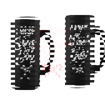 I Can Suck Stripes Off a Candy Cane Christmas Adult Humor Graphic Print Coffee Mug - Monsterry