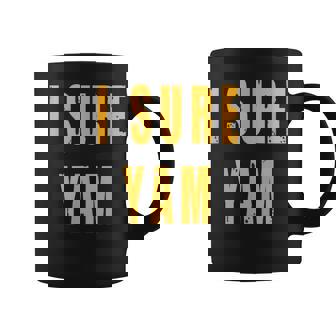 I Sure Yam Halloween Happy Thanksgiving Pun Matching Couple Graphic Print Coffee Mug - Monsterry