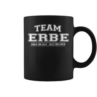 Team Erbe Stolze Familie Nachname Geschenk Tassen - Geschenkecke