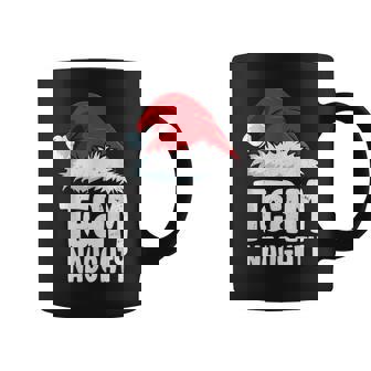 Team Naughty Shirt For Men Kids Women Matching Christmas Graphic Print Coffee Mug - Monsterry