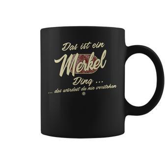 With Text 'Das Ist Ein Merkel Ding' 'This Is A Merkel Ding' Tassen - Geschenkecke