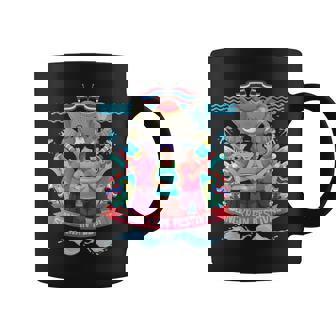 Thai Culture Songkran Festival Of Water Thailand Graphic Print Coffee Mug - Monsterry