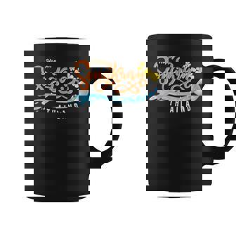 Thailand New Years Water Festival Songkran Graphic Print Coffee Mug - Monsterry