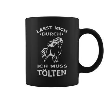 Tölten Iceland Horse Riding Slogan Tassen - Geschenkecke