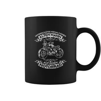 Never Underestimate An Old Man On A Motorcycle T Shirt Tassen - Seseable