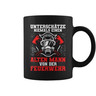 Underschätze Niemal Einen Alten Mann Fire Brigade Grandfather Tassen - Geschenkecke