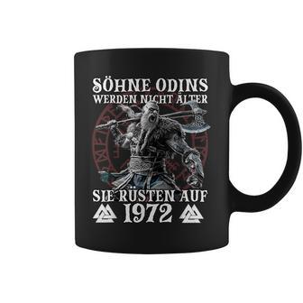 Wikinger T Männer Odin Wikinger Jahrgang 1972 Geburtstags Tassen - Geschenkecke