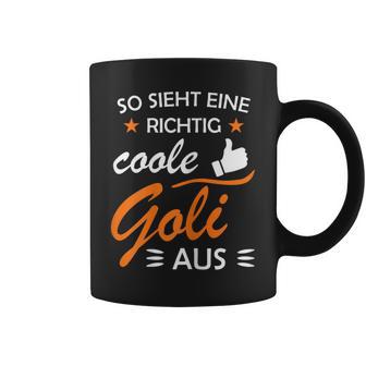 Women's So Sieht Eine Richtig Coole Goli Aus Taufgoli Tassen - Geschenkecke