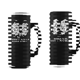 Yes They Are Natural D20 Dice 20 Sided Role Play Gamer For Graphic Print Coffee Mug - Monsterry