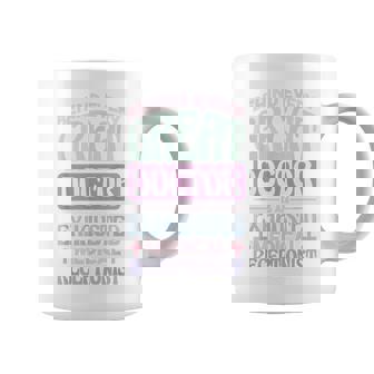 Behind Every Doctor Is An Exhausted Medical Receptionist Graphic Print Coffee Mug - Monsterry