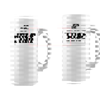 Donald Trump Is Your President Qr Trump Dancing On Back Coffee Mug | Mazezy