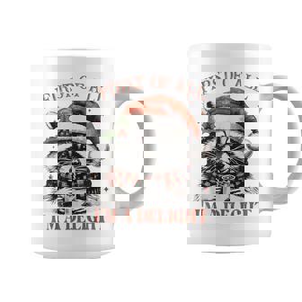 First Of All I'm A Delight Raccoon Christmas Holiday Coffee Mug - Thegiftio UK