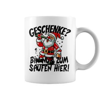 Geschenke Nur Zum Saufen Hier Bier Alkohol German Langu Tassen - Geschenkecke