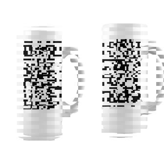 Qr President Trump 4547 Trump Dancing Code Back Coffee Mug | Seseable UK