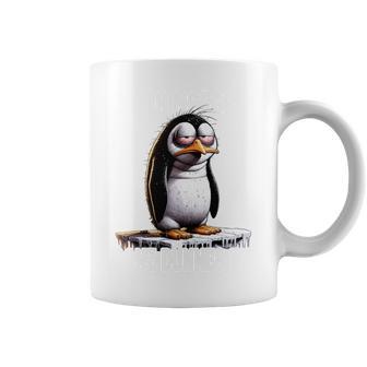 Guten Morgen Ganz Dünnes Eis Saying Penguin Tassen - Geschenkecke