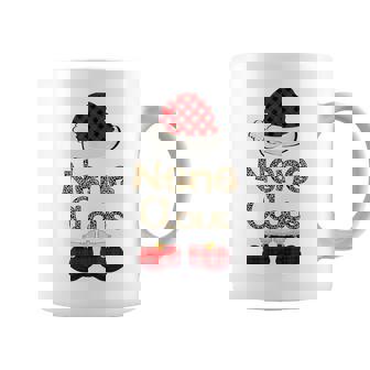 Nene Claus Christmas Leopard Grandma Graphic Print Coffee Mug - Monsterry