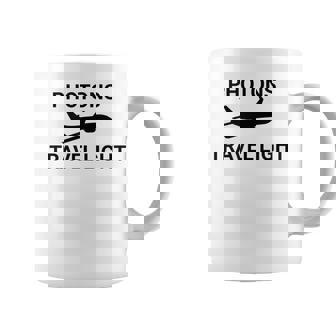 Photons Travel Light Science Physicist Physics Teacher Graphic Print Coffee Mug - Monsterry