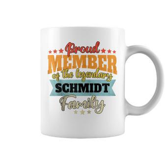 Schmidt Nachname Schmidt Kapuzenjacke Tassen - Geschenkecke