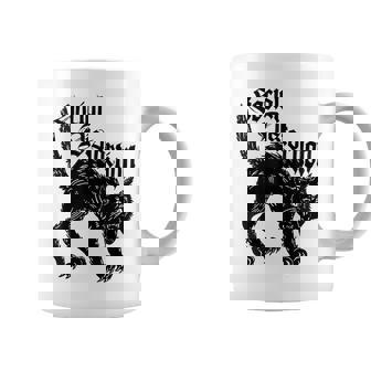 Social Distortions Black Cat Meow Coffee Mug - Seseable