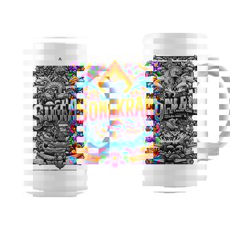 Songkran Festival Thailand Joy Thai New Year Water Elephants Graphic Print Coffee Mug - Monsterry