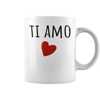 Ti Amo Italien Je T'aime Tasse - Cadeauxyz