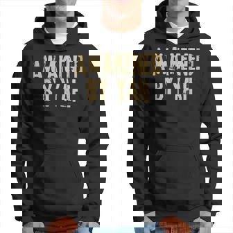 Awakened By Yah Hebrew Israelite Judah True Jews Cool Jewish Hoodie | Mazezy