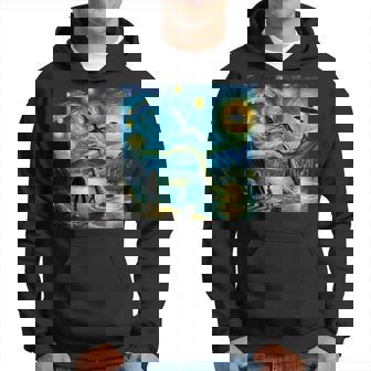 Bigfoot Starry Night Loch Ness Alien Ufo Dragon Cute Lake Hoodie - Thegiftio