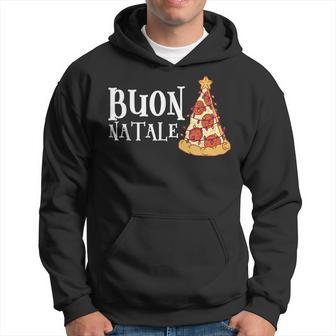 Buon Natale Christmas Italy Pizza Kapuzenpullover - Geschenkecke