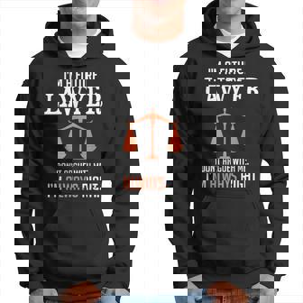 Cadeau Humoristique Pour Étudiant Ou Futur Avocat Sweat à capuche - Cadeauxyz