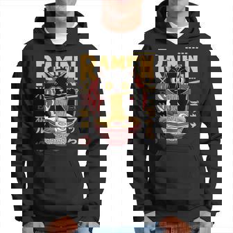 Cat Ramen Noodle Japanese Anime Manga Ramen Kawaii Cat Hoodie - Thegiftio