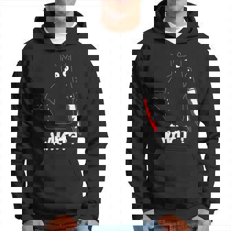 Chat Noir Meurtrier Drôle Avec Couteau Chat Noir Quoi Sweat à capuche - Cadeauxyz