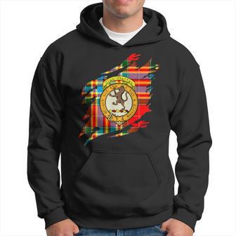 Chattan-Clan-Wappen Und Schottenkaro Schottischer Nachname Kapuzenpullover - Geschenkecke