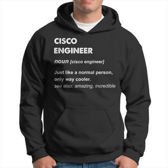 Cisco Engineer Kapuzenpullover - Geschenkecke