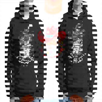 Cowboy Claus Cowboy Santa Hat Xmas Christmas Western Style Hoodie - Thegiftio UK