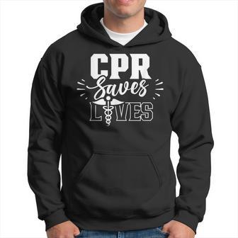 Cpr Rettet Leben Paramedic Emergency Paramedic Profession Kapuzenpullover - Geschenkecke