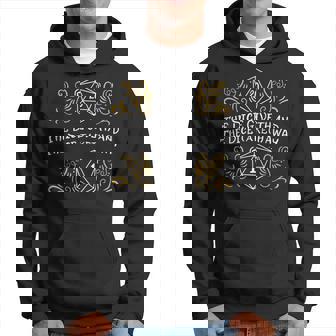 D20 Dice Giveth And Taketh Away Nerdy Hoodie - Thegiftio