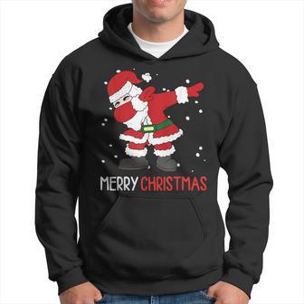 Dabbing Santa Claus Dab Dap Weihnachten Kapuzenpullover - Geschenkecke