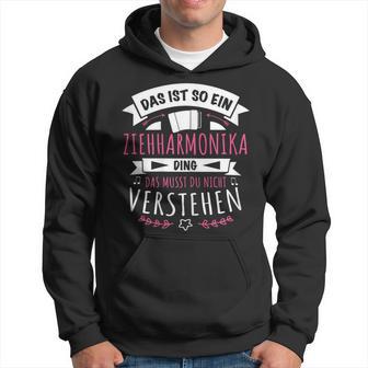 Damen Akkordeon Musiker Das Ist So Ein Ziehharmonika Ding Kapuzenpullover - Geschenkecke