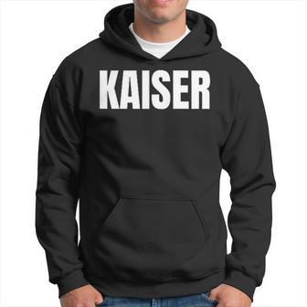 Damen Kaiser Nachname Familie Team Ehe Familienfeier Mit-Ausschnitt Kapuzenpullover - Geschenkecke