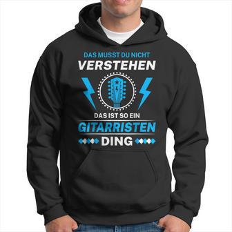 Das Ist So Ein Gitarristen Ding Bassisten Gitarrist Kapuzenpullover - Geschenkecke