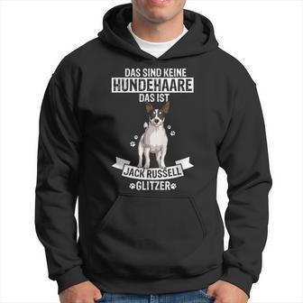 Das Sind Keine Hundehaare Das Ist Jack Russel Glitter Dog Kapuzenpullover - Geschenkecke